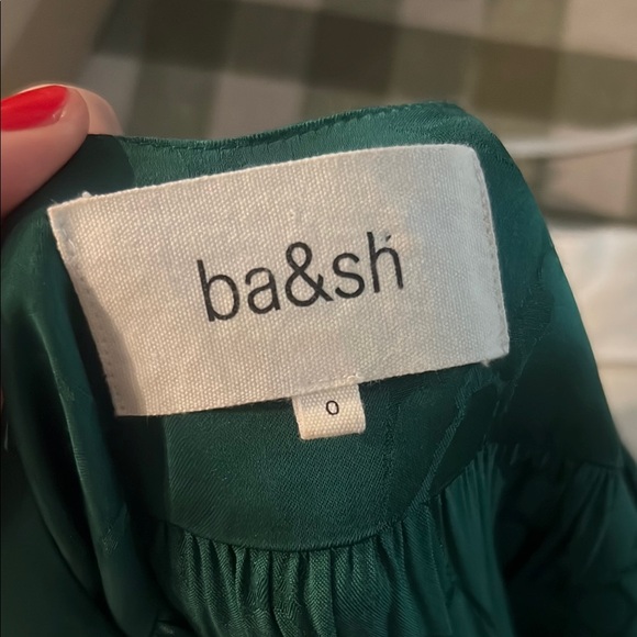 ba&sh Deep Green Mini Dress - Picture 4 of 6